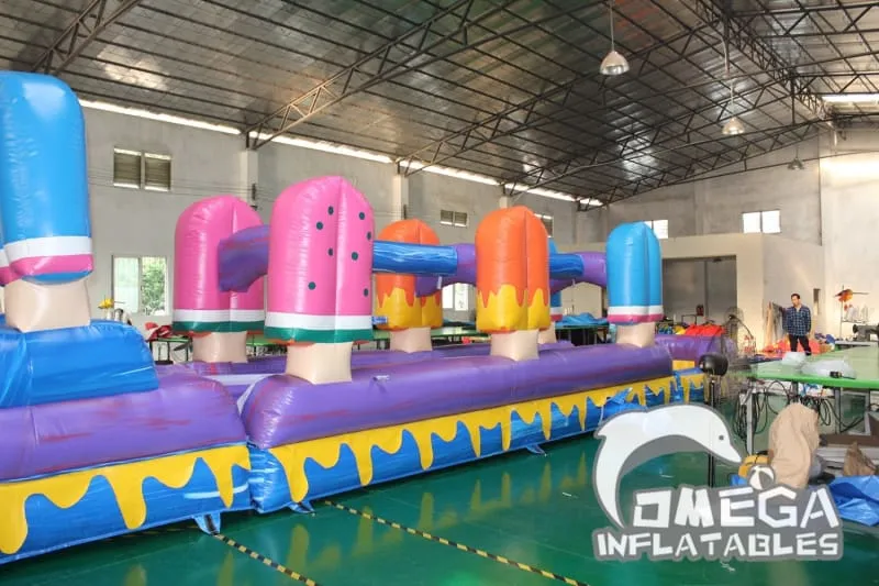 27FT Ice Pops Commercial Inflatable Water Slide