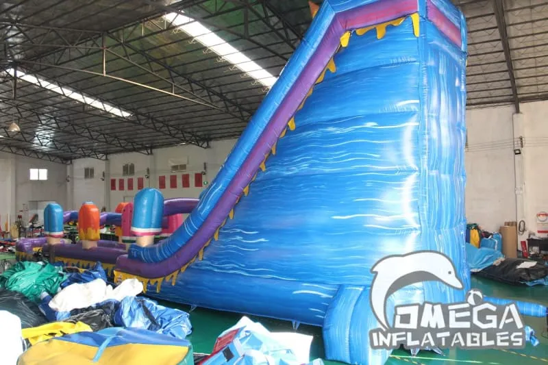 27FT Ice Pops Commercial Inflatable Water Slide