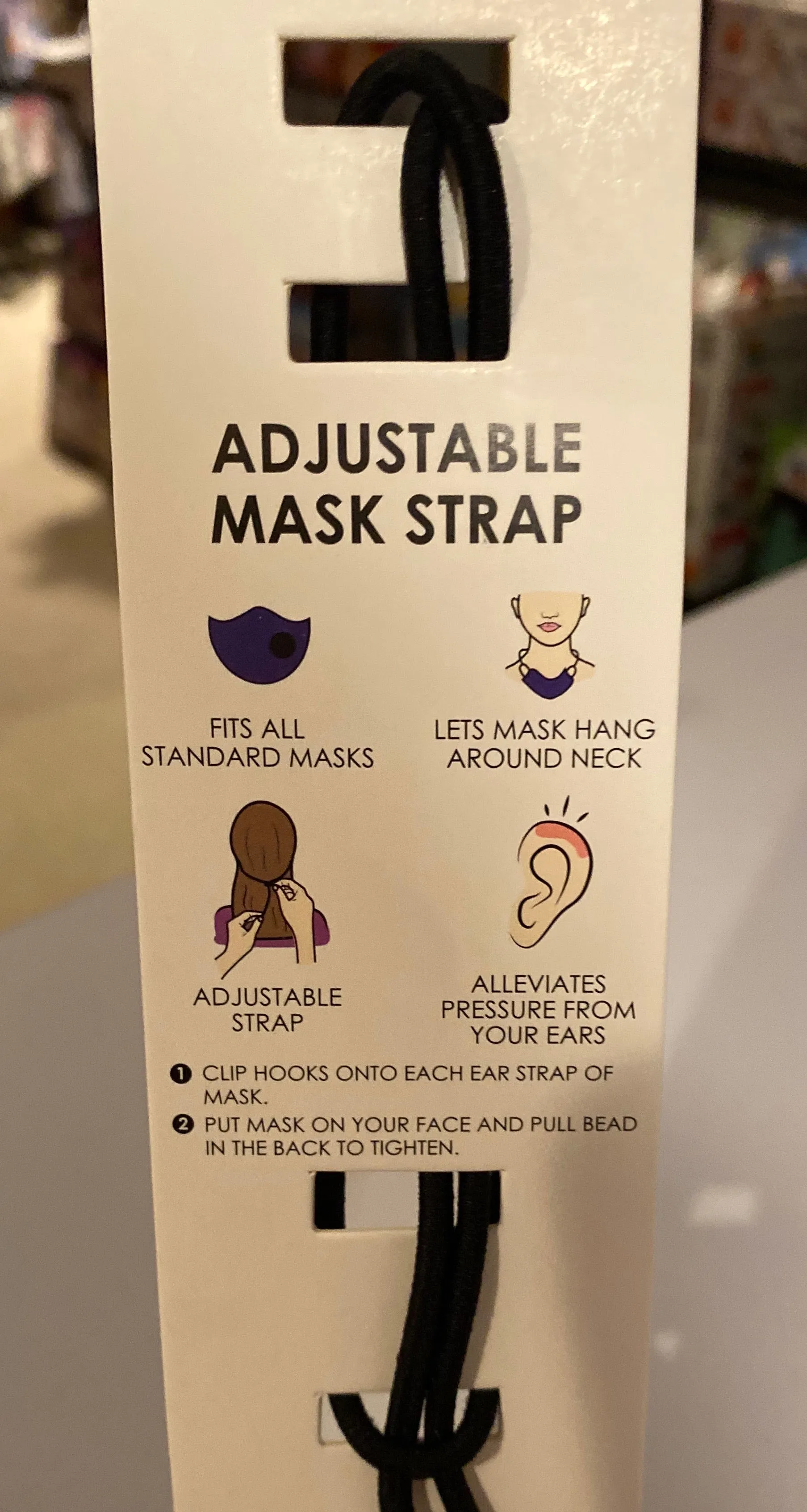 adjustable mask strap