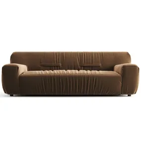 ARGO CAMEL LEATHER SOFA