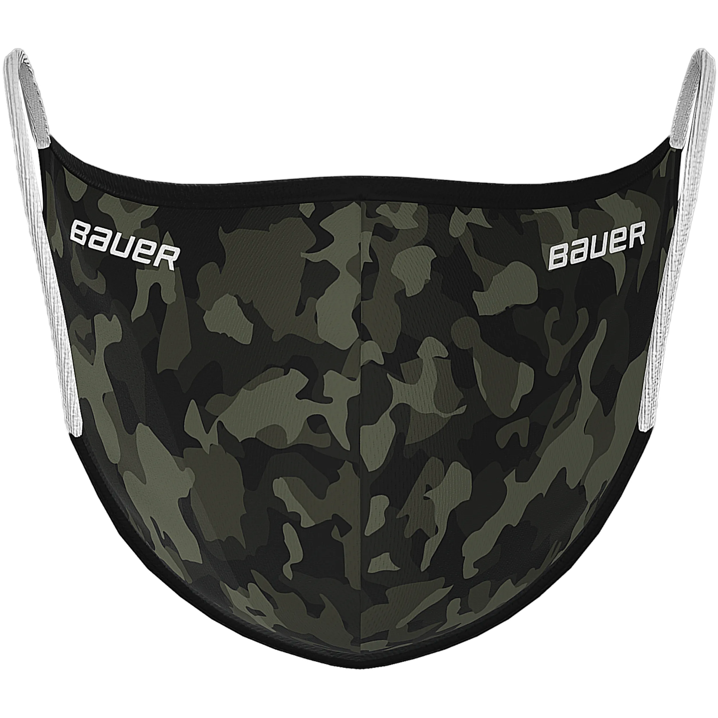 Bauer Reversible Fabric Face Mask Black/Camo