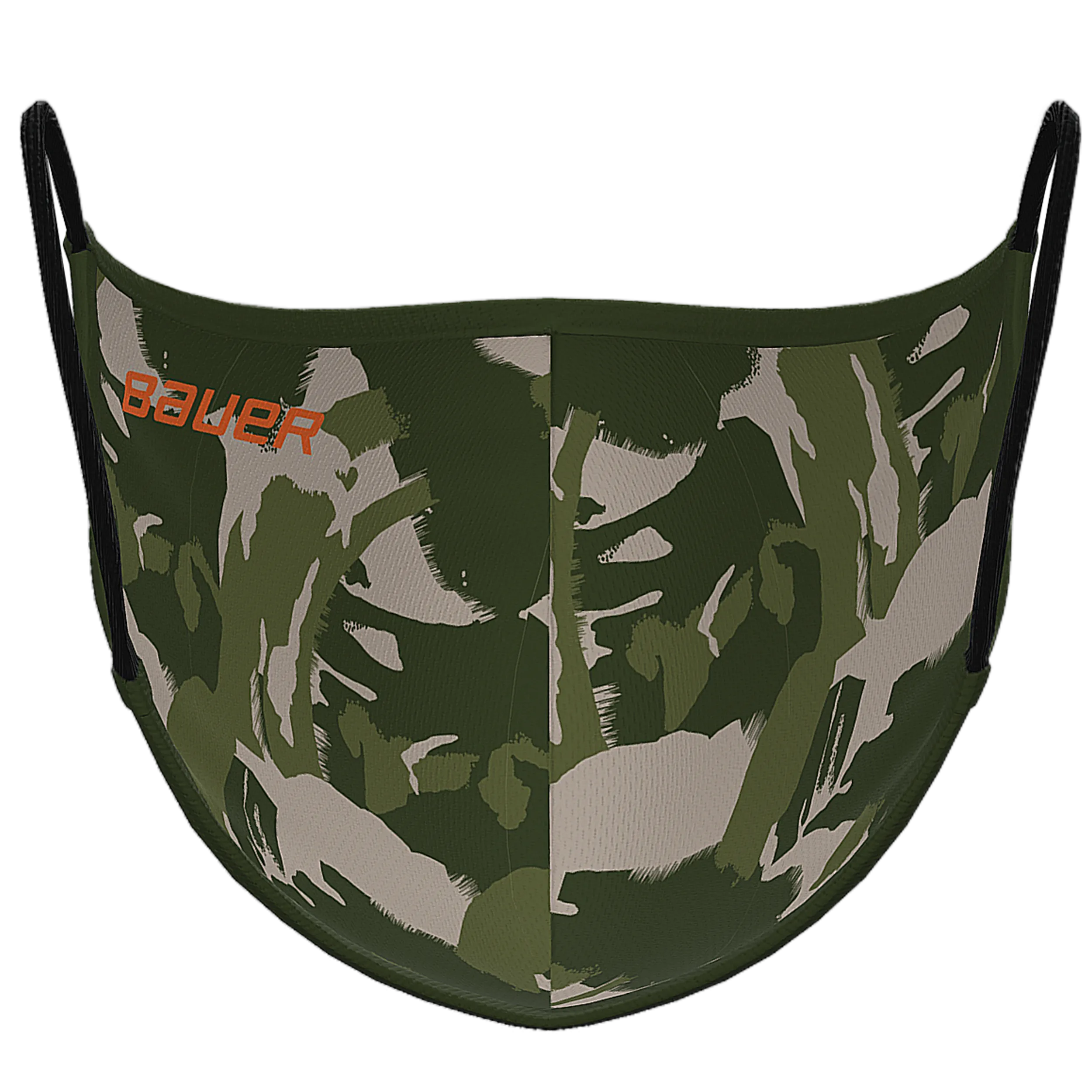 Bauer Reversible Fabric Face Mask Green/Camo