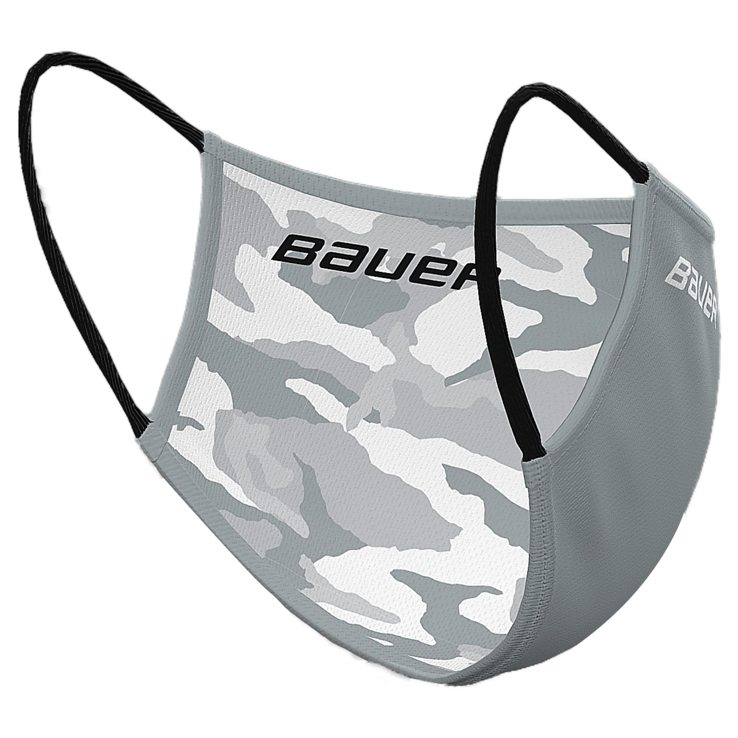 Bauer Reversible Fabric Face Mask Grey/Camo