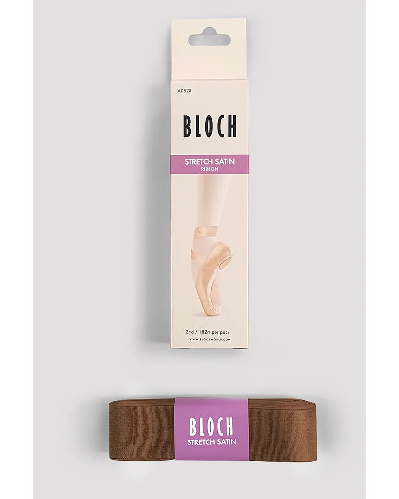 Bloch Tonal Stretch Ribbon - A0528 - B29 Tan