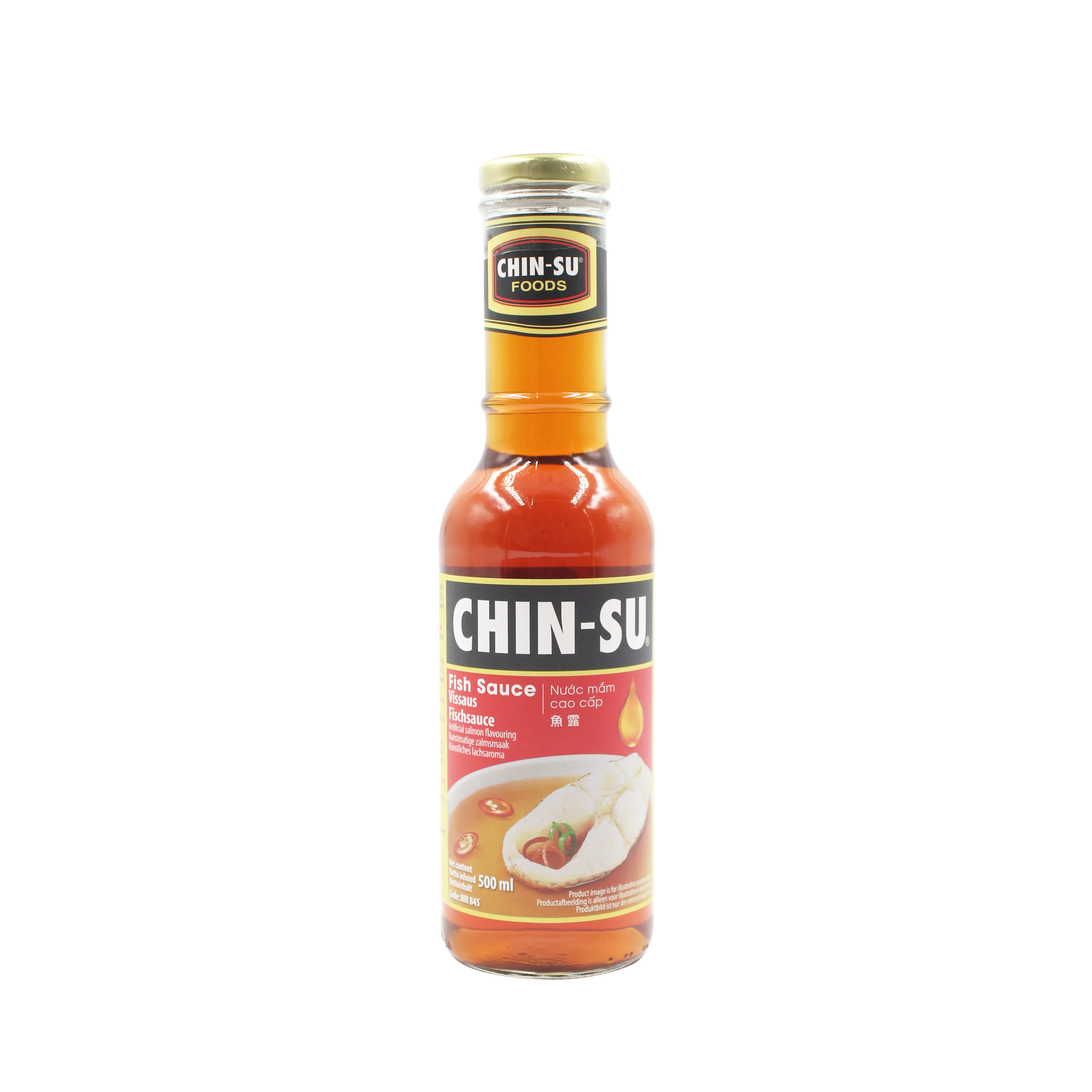 Chinsu Fish Sauce Salmon Flavour 500ml (Case 15)