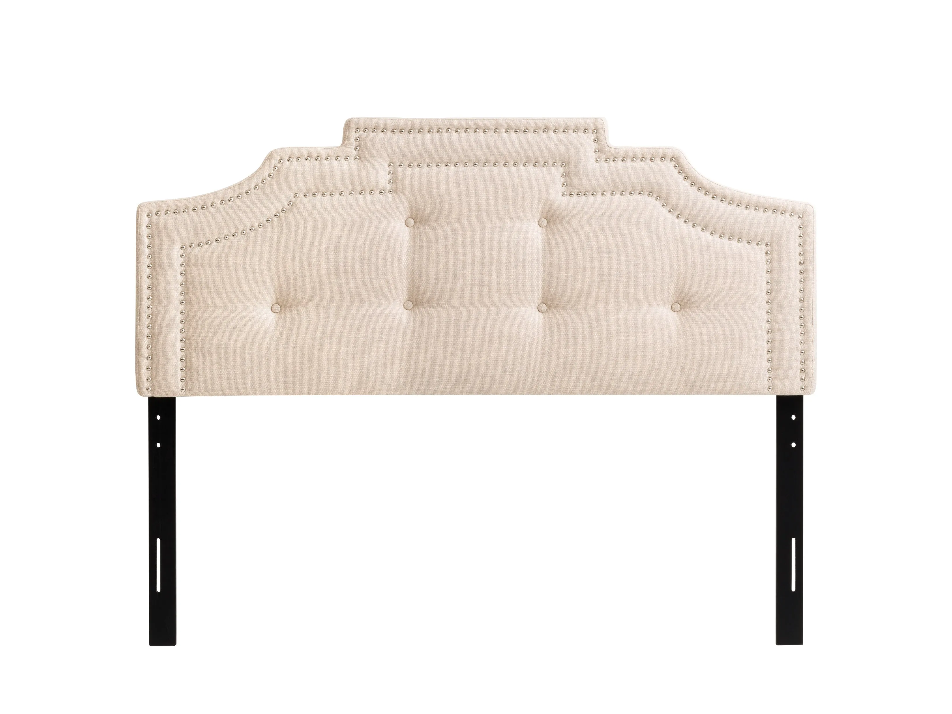 Cream Full/Double Padded Headboard