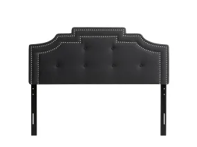 Dark Grey Padded Full/Double Headboard