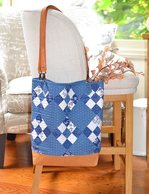 Denim Patchwork Tote Pattern