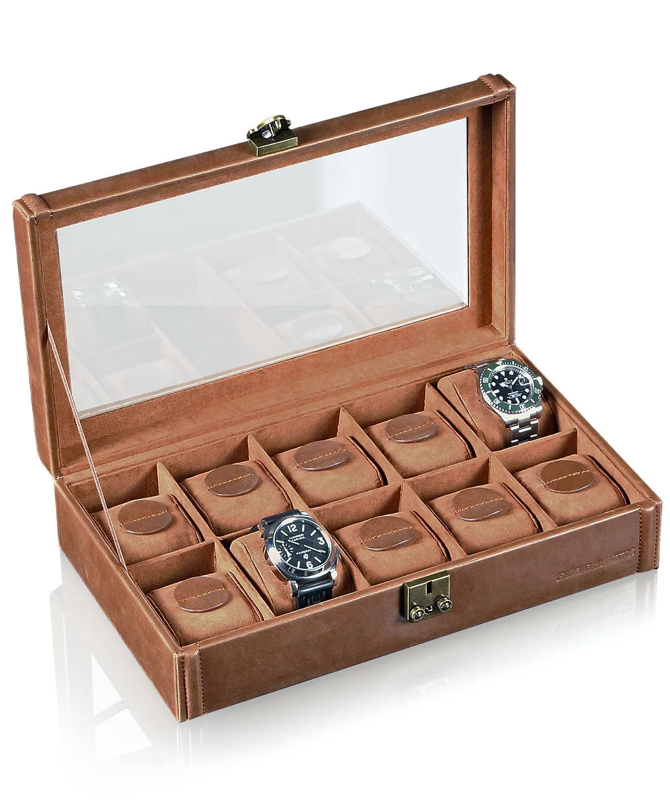 DH Watch Box Camel 1 Brown