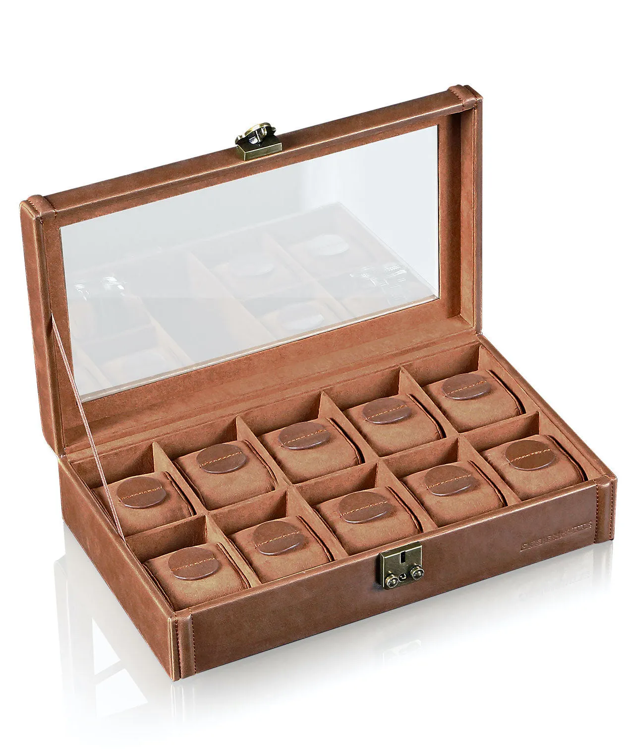 DH Watch Box Camel 1 Brown