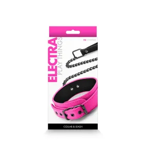 Electra Play Things Collar & Leash - Pink