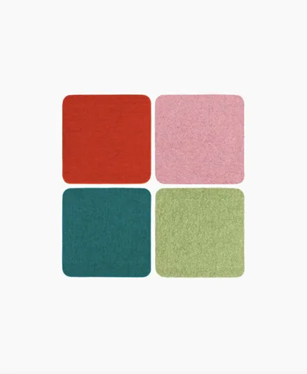 Felt Coasters, Square