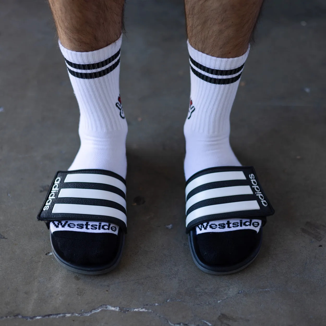 Jacquard WSL White Logo Socks