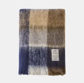 Land Plaid Mohair Throw