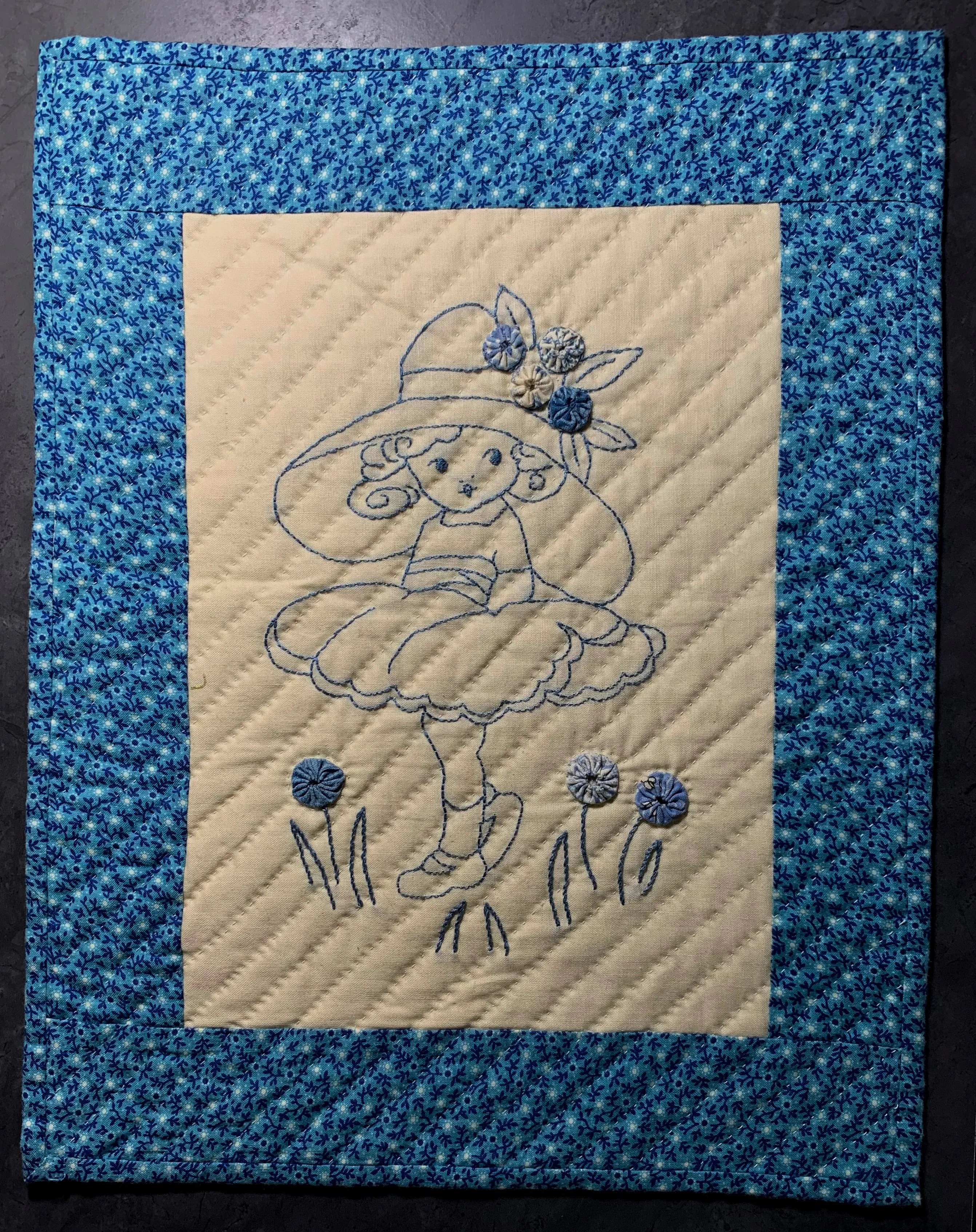 Little Blues Miniature Quilts