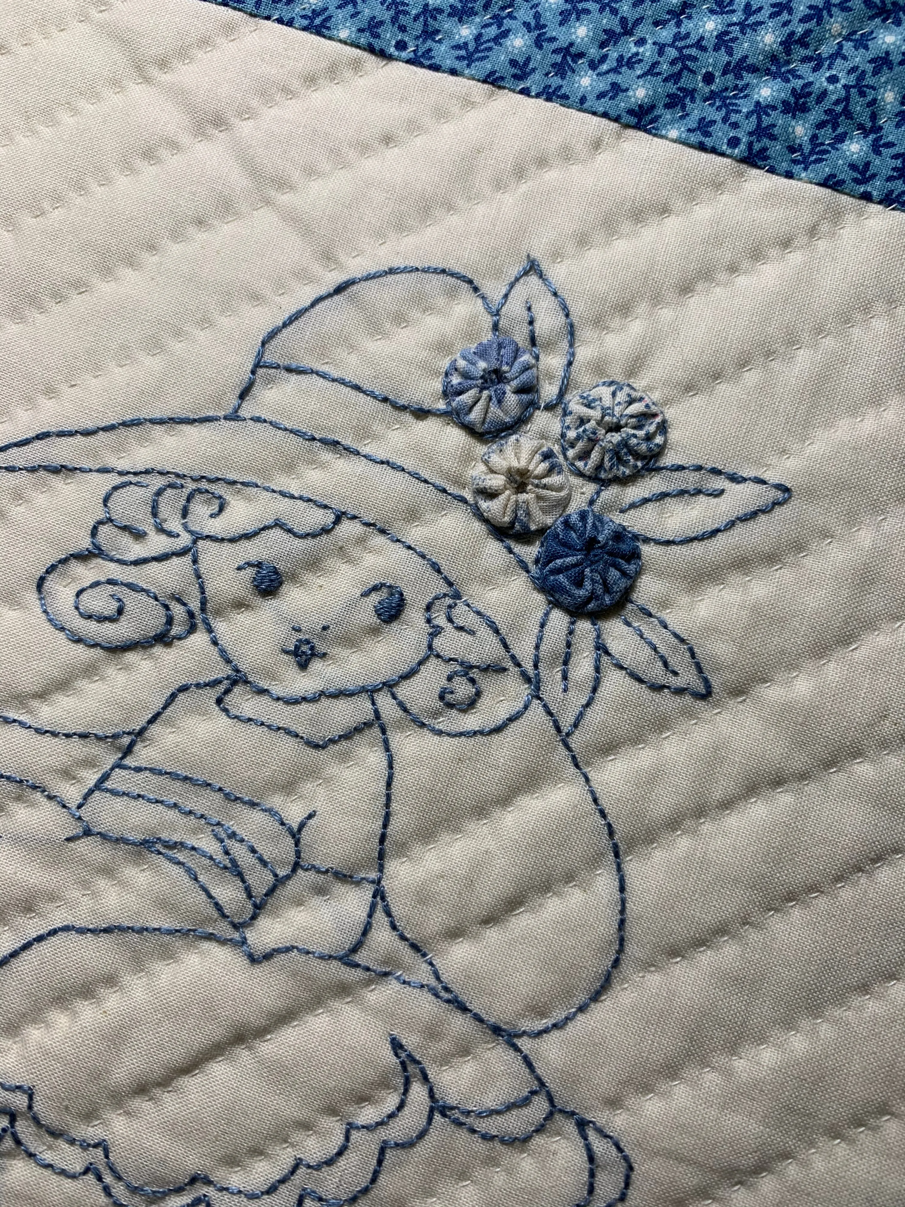 Little Blues Miniature Quilts