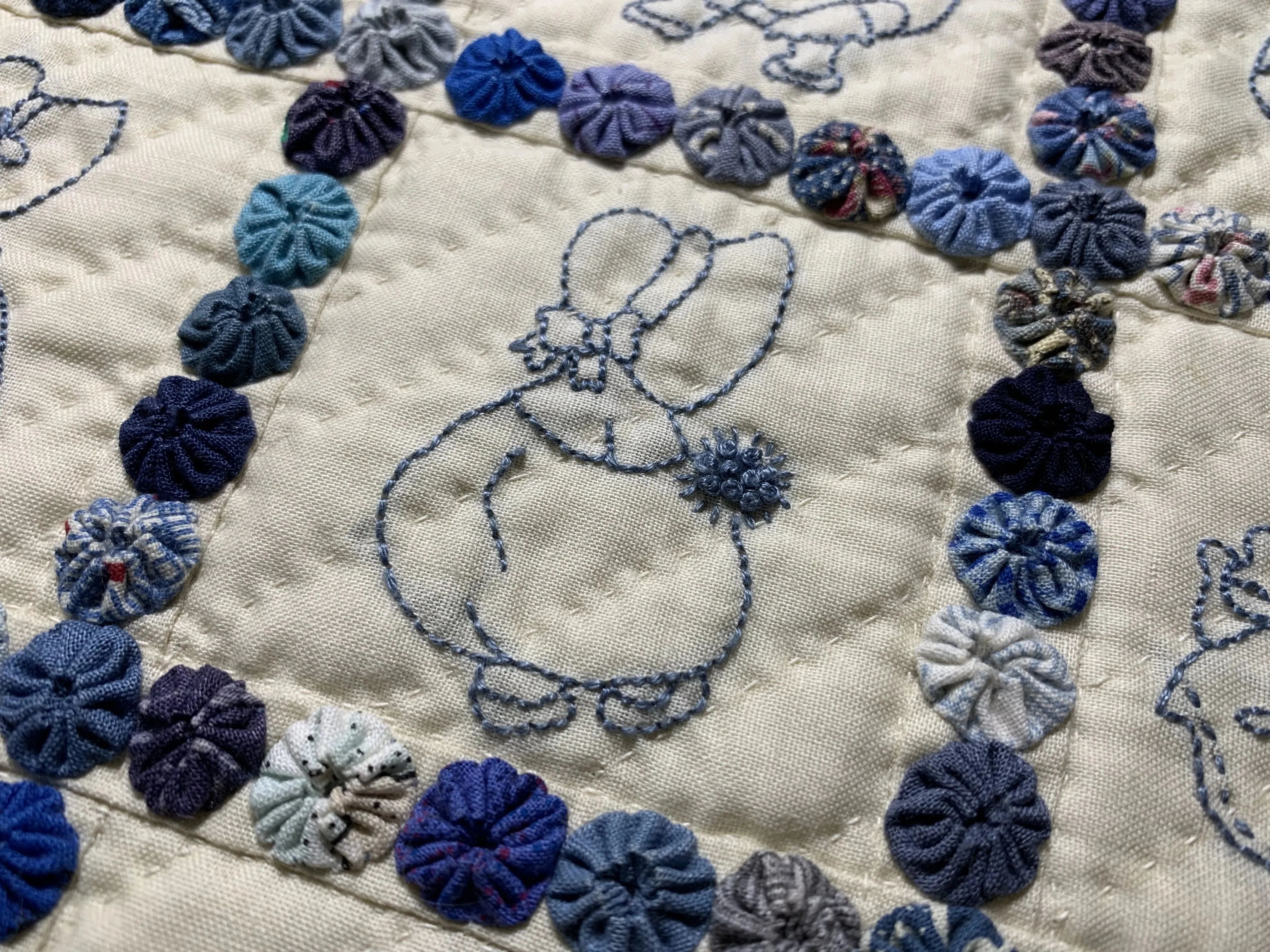 Little Blues Miniature Quilts