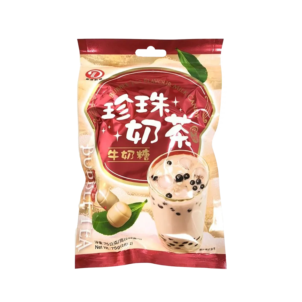 Liuh Der-Bubble Tea Flavor Milk Candy 75g