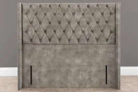 Luxor Wingback Floor Standing Headboard