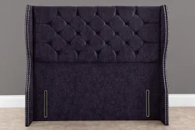 Monaco Wingback Floor Standing Headboard