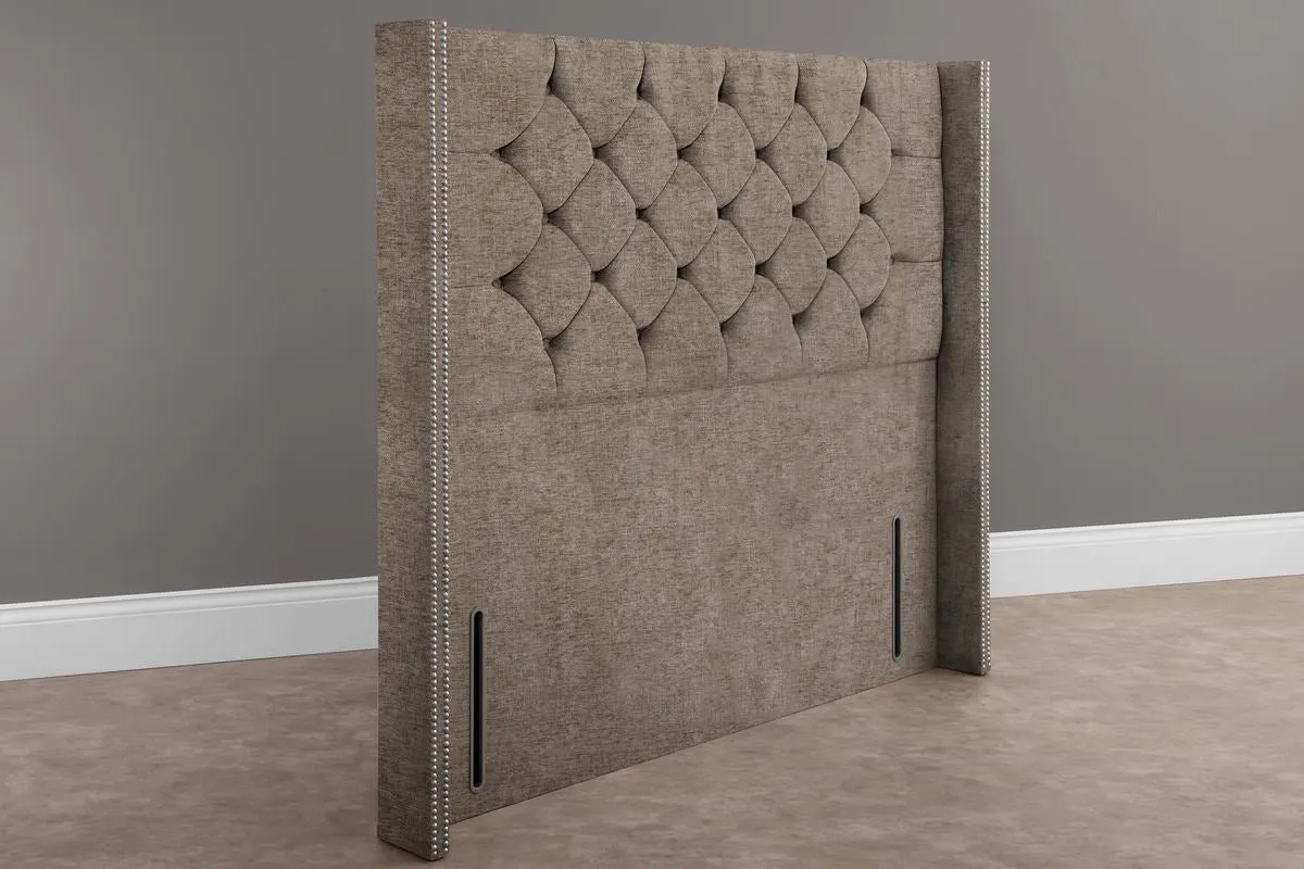 Paris Wingback Floor Standing Headboard