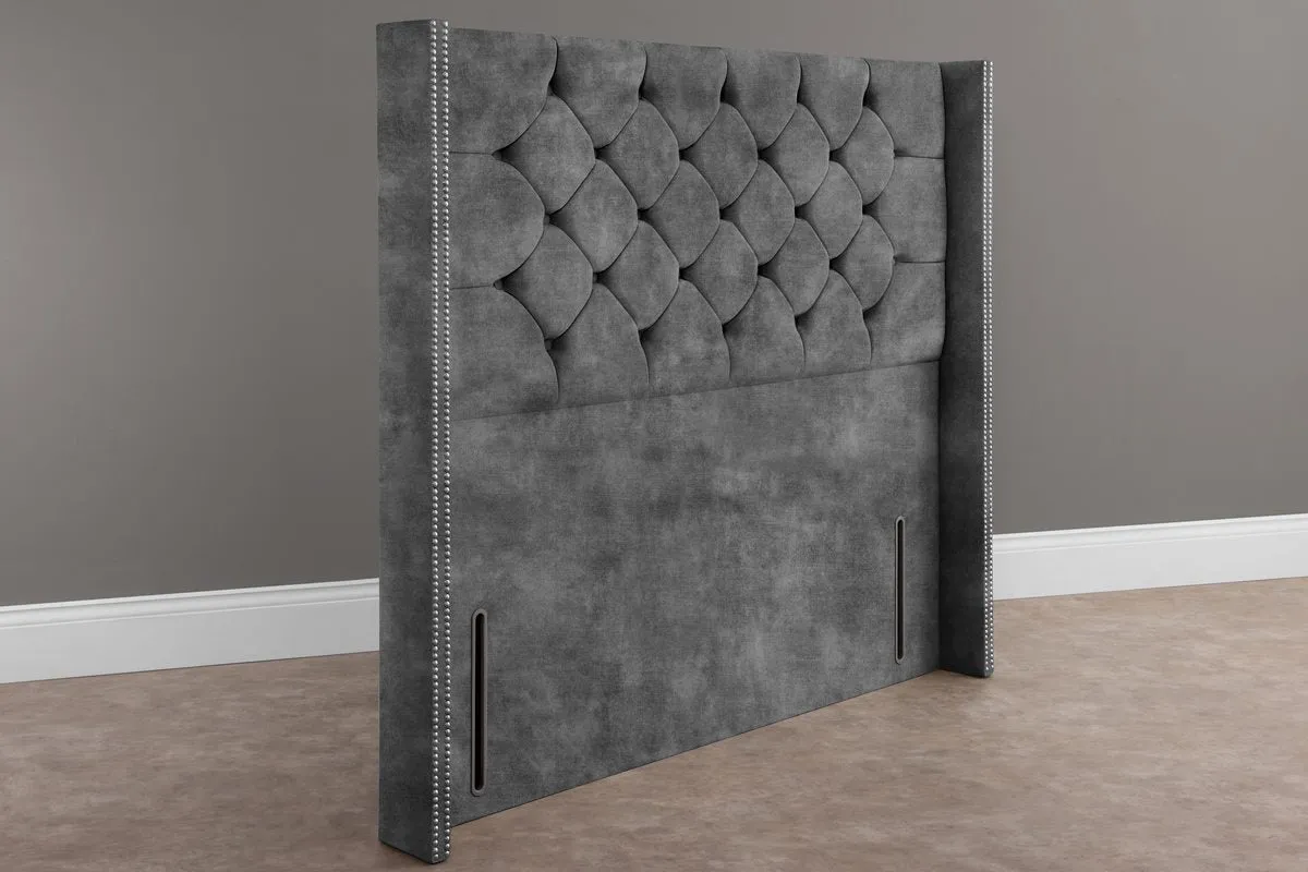 Paris Wingback Floor Standing Headboard