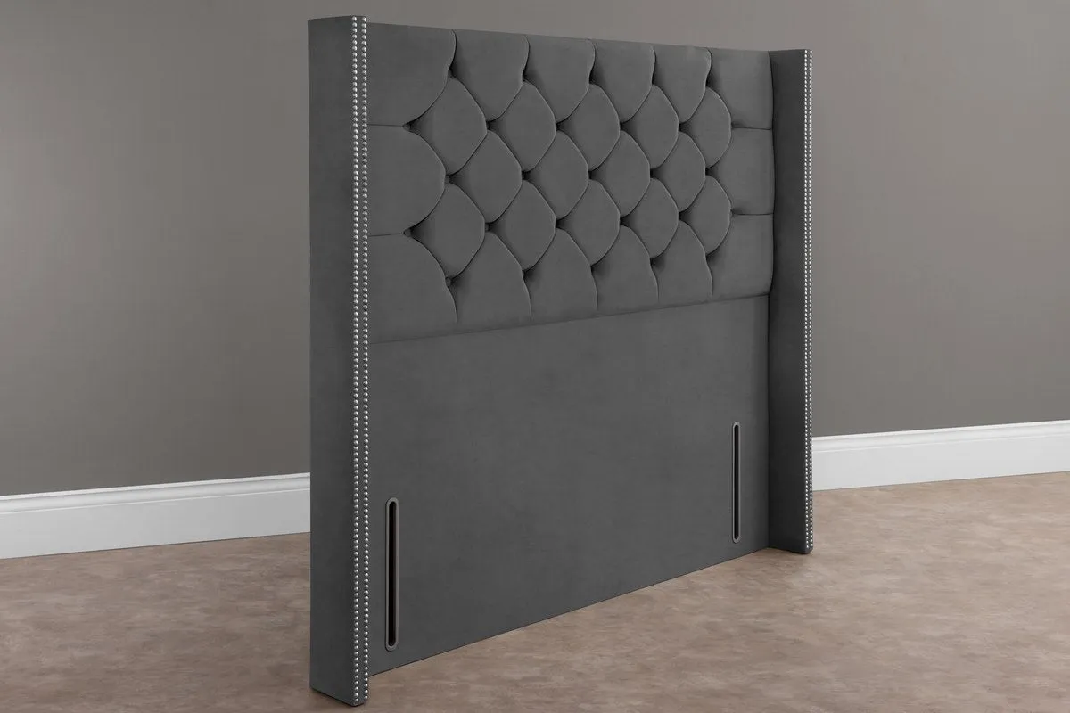 Paris Wingback Floor Standing Headboard