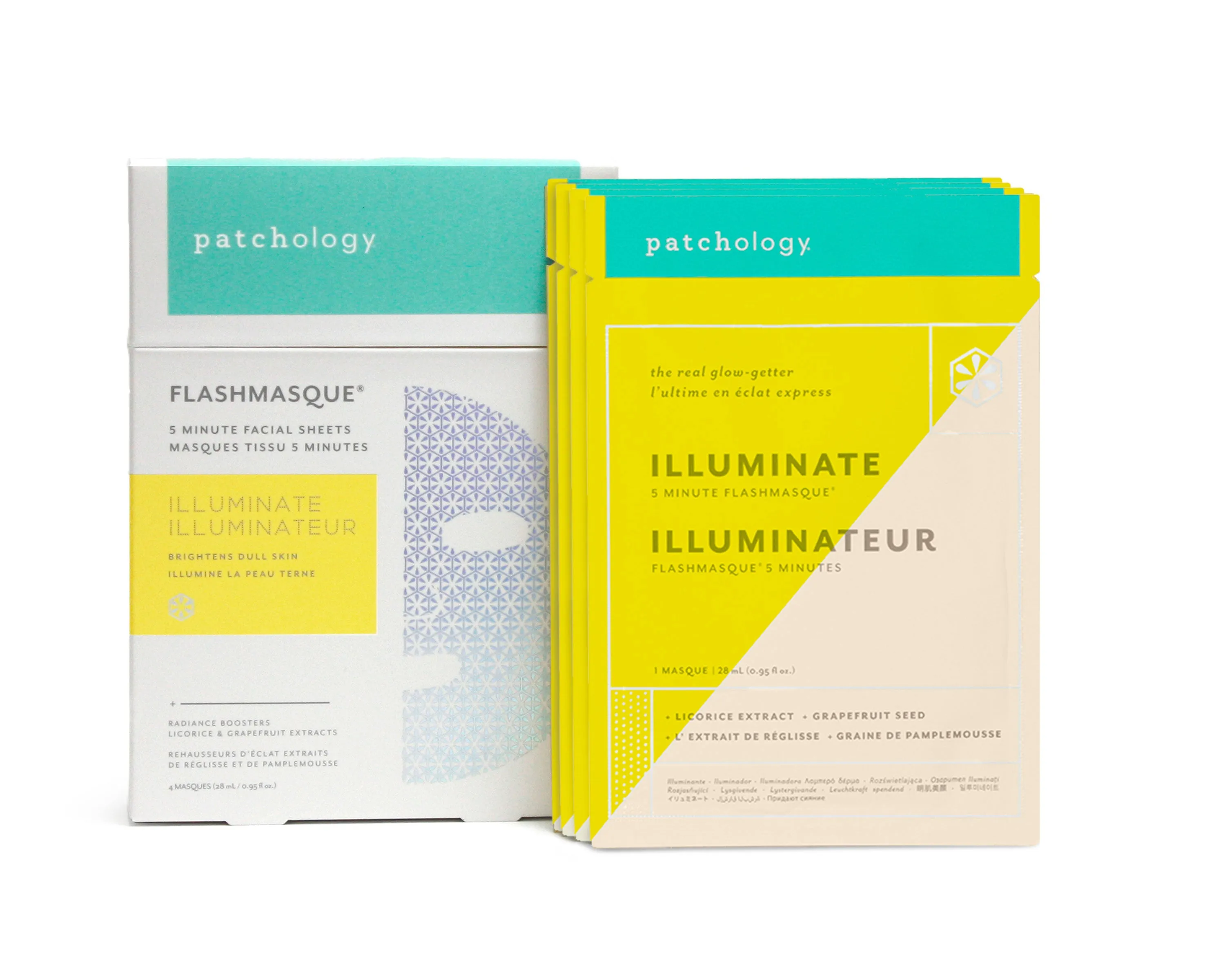 patchology FlashMasque® Illuminate 5 Minute Sheet Mask