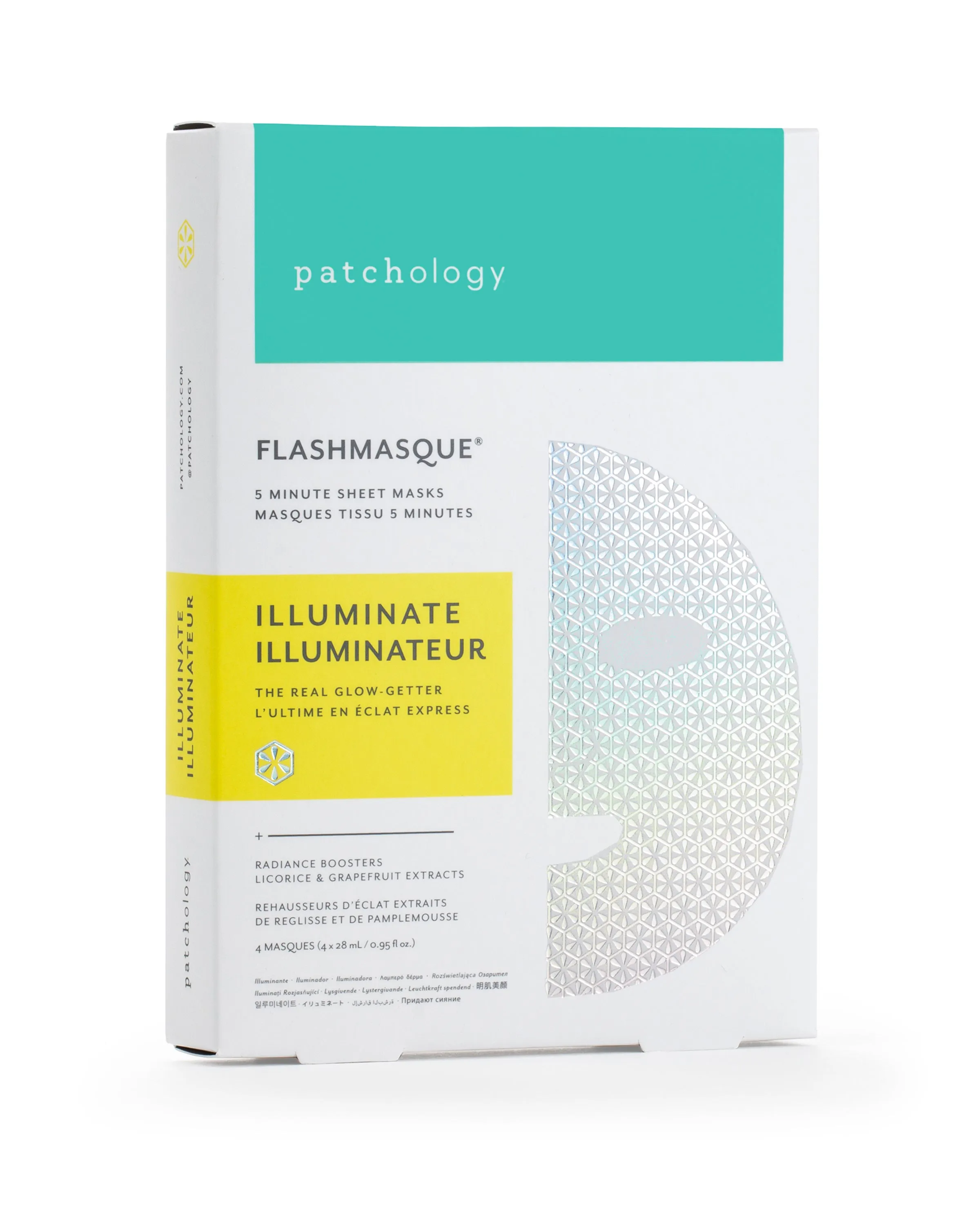 patchology FlashMasque® Illuminate 5 Minute Sheet Mask