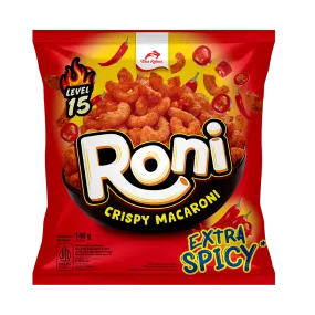 RONI Macaroni Crispy - Extra Spicy 140g