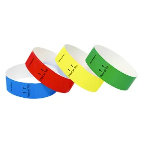 SecurBand® 7/8" Wristbands SCR Clean-Tab™ Adhesive Closure (500/Pack)