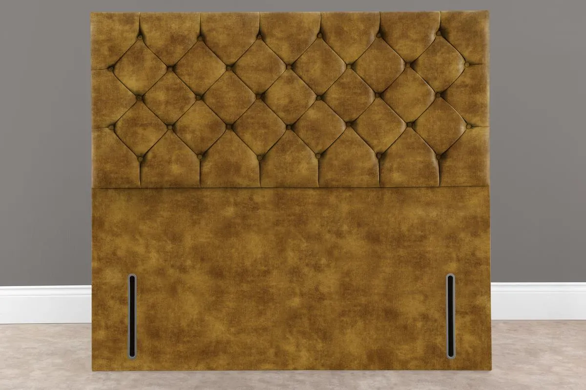 Seville Chesterfield Floor Standing Headboard