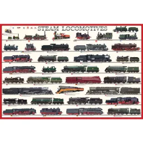 Steam Locomotives Poster