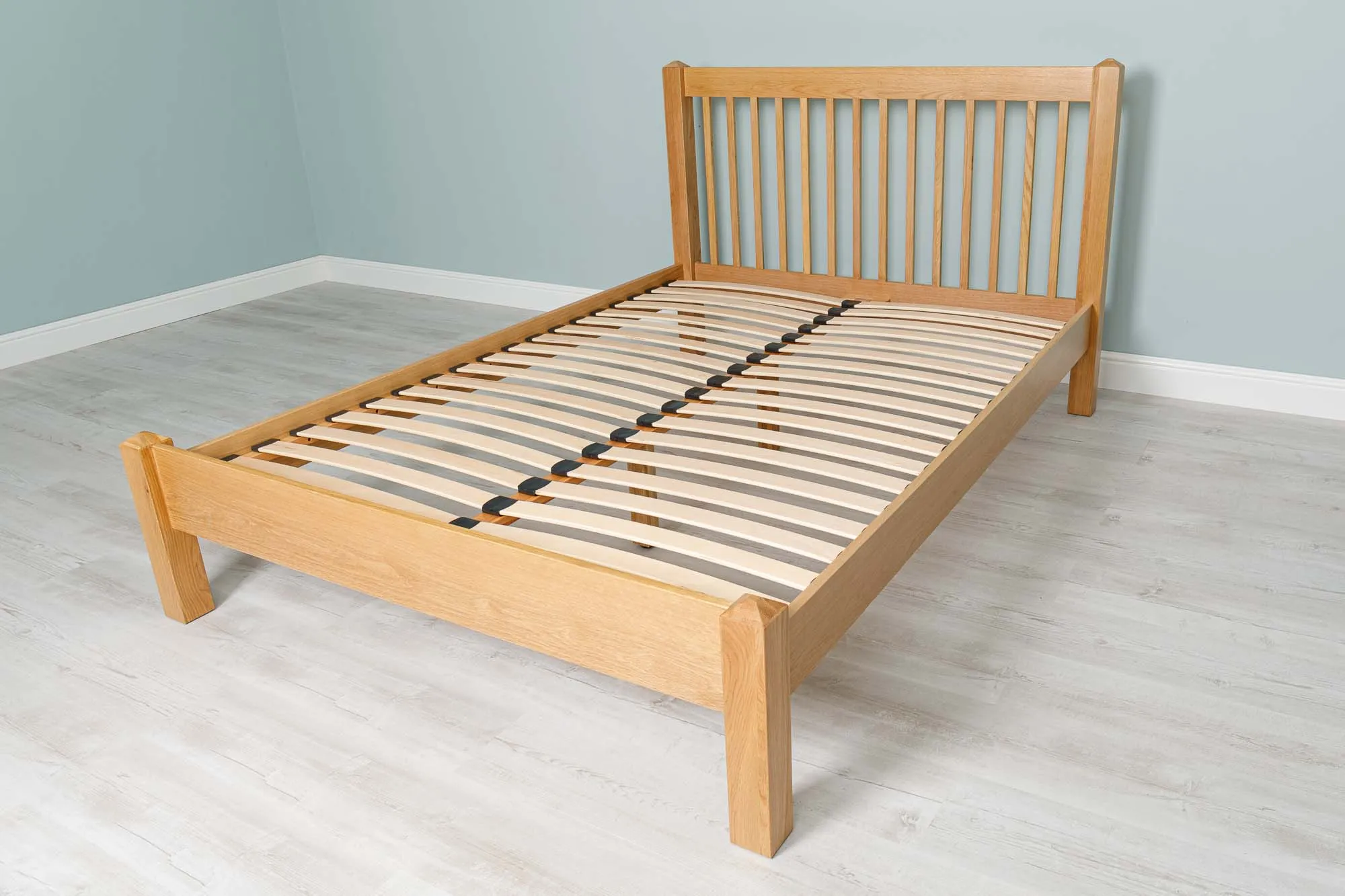 Trafalgar Solid Natural Oak Bed Frame - 4ft Small Double