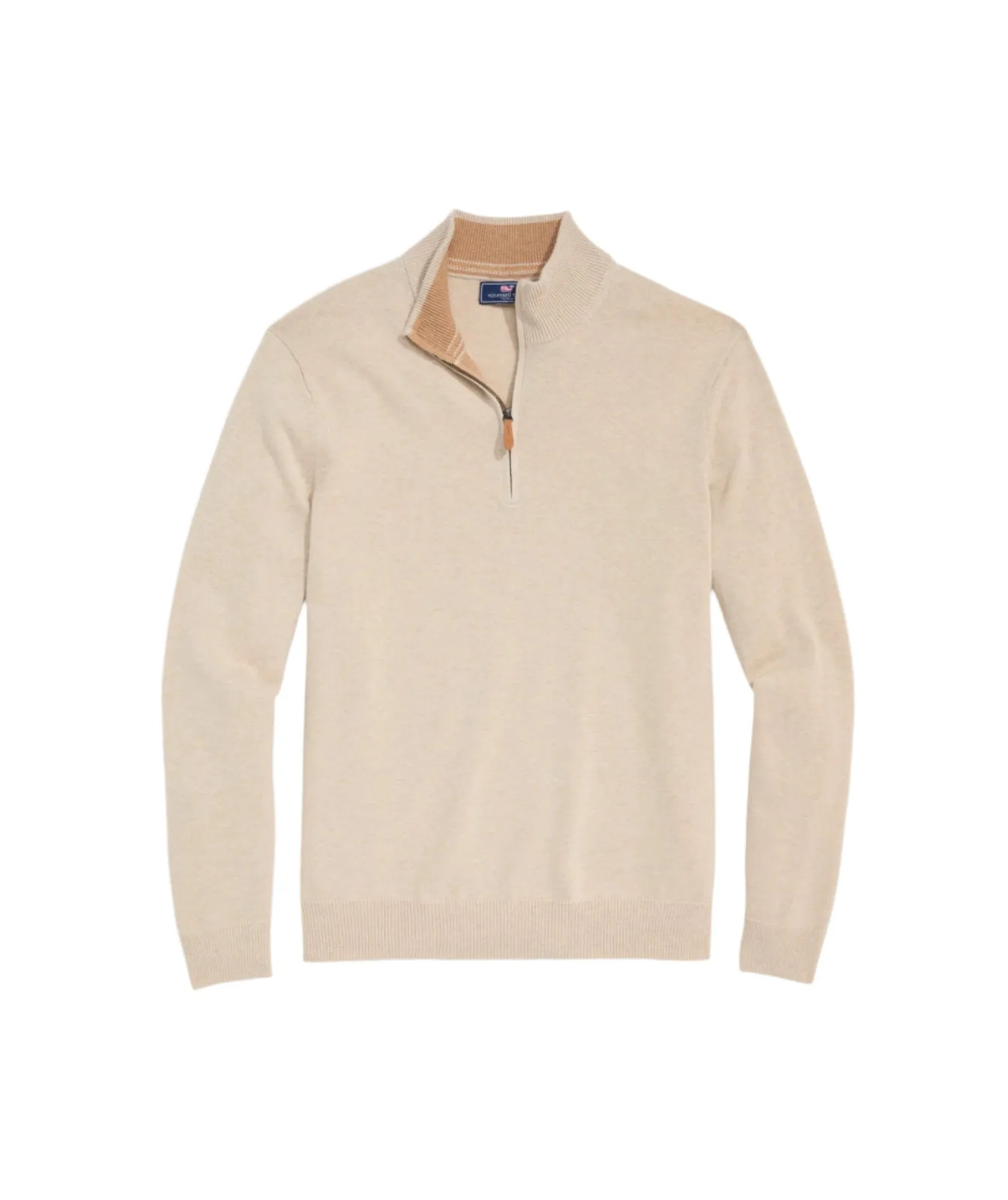 Vineyard Vines Mens Boathouse Quarter Zip Sweater