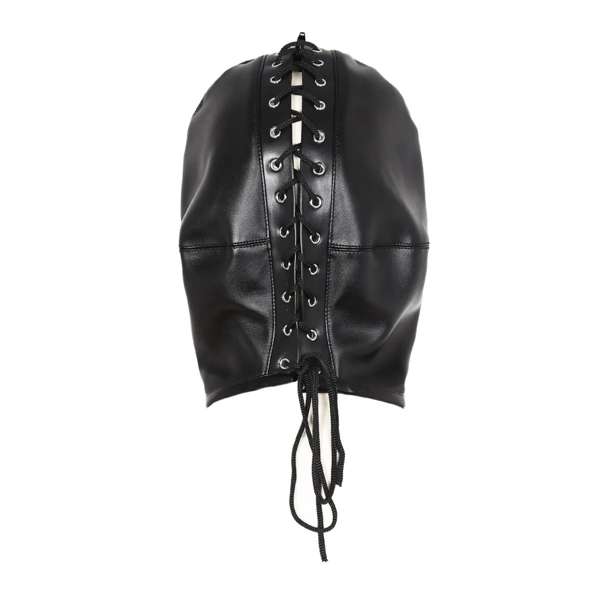 Zipper deprivation Gimp Hood